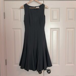 Calvin Klein Gray Fit and Flare dress